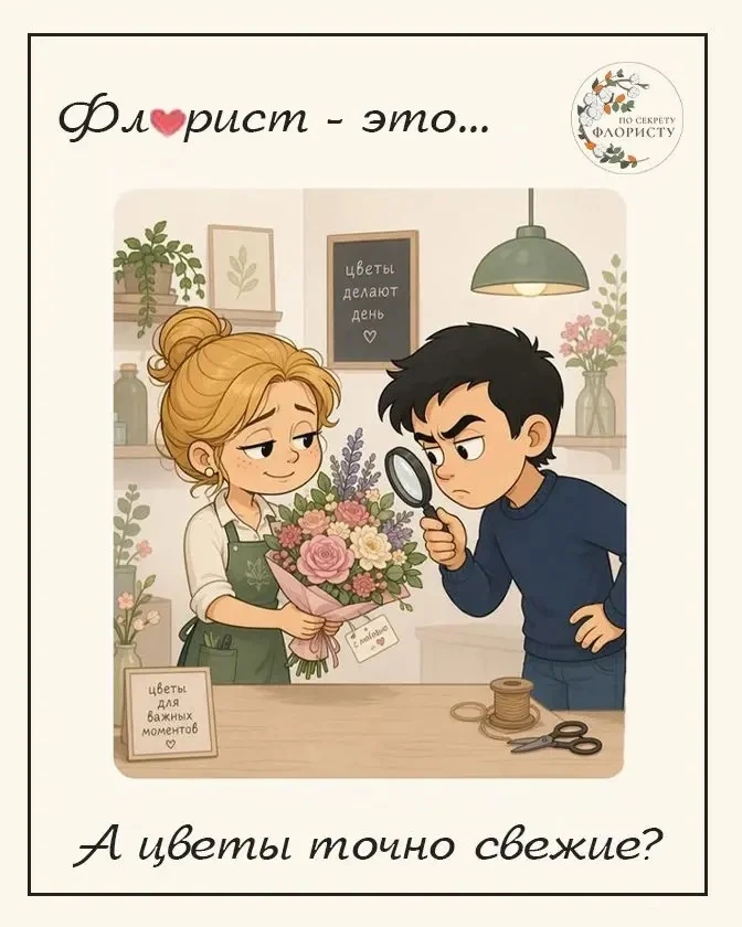 Быть флористом - это… 🌿 С Днём Флориста, дорогие 💚