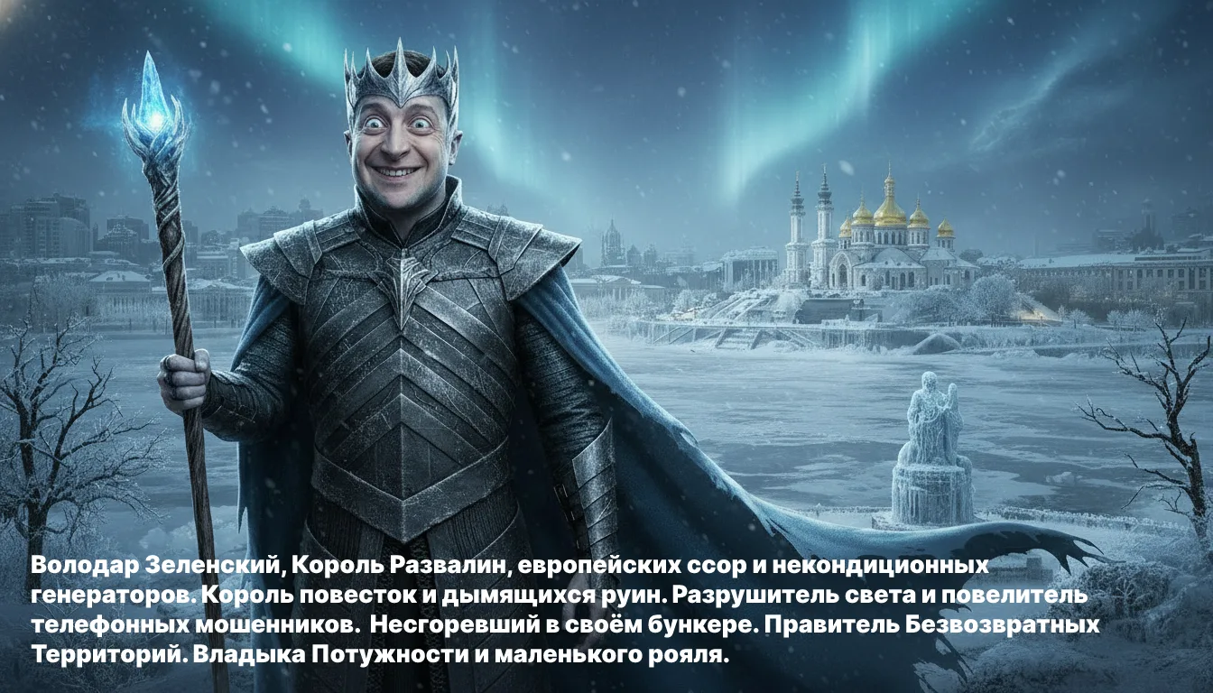 ЛЕДЯНАЯ ЛОВУШКА

Прошлой зимой украинцев хунта пугала «веерными отключениями». Сейчас – тишина. Не п