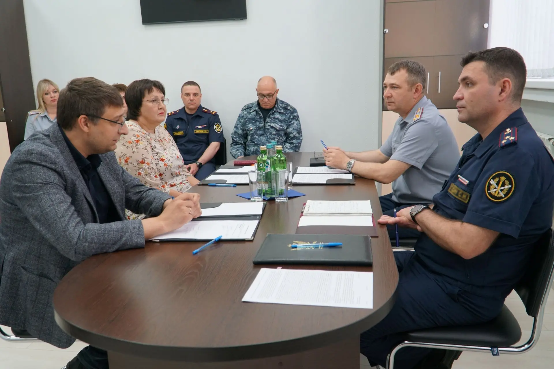 В УФСИН России по Алтайскому краю прошла рабочая встреча руководителя комиссии ФСИН России по провед