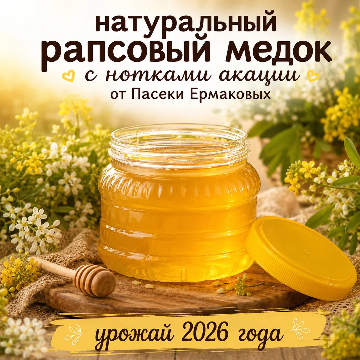 🍯 Друзья, продолжаем продажу нашего рапсового мёда!

Честно говоря, мы даже сами не ожидали такого 