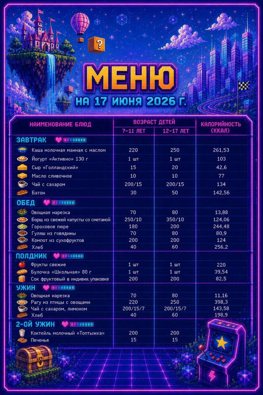 Меню