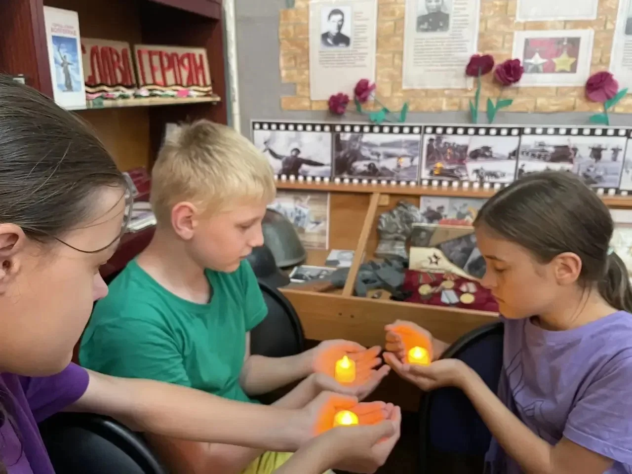 🕯️Учащиеся и педагоги @id-211487511 (МКОУ "Школа-интернат" Юргинский городской округ) приняли участ