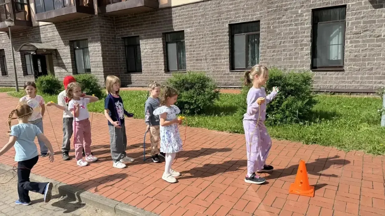 В дошкольном отделении Муринского ЦО 1 прошел турнир «Золотая скакалка»! В турнире приняли участие б