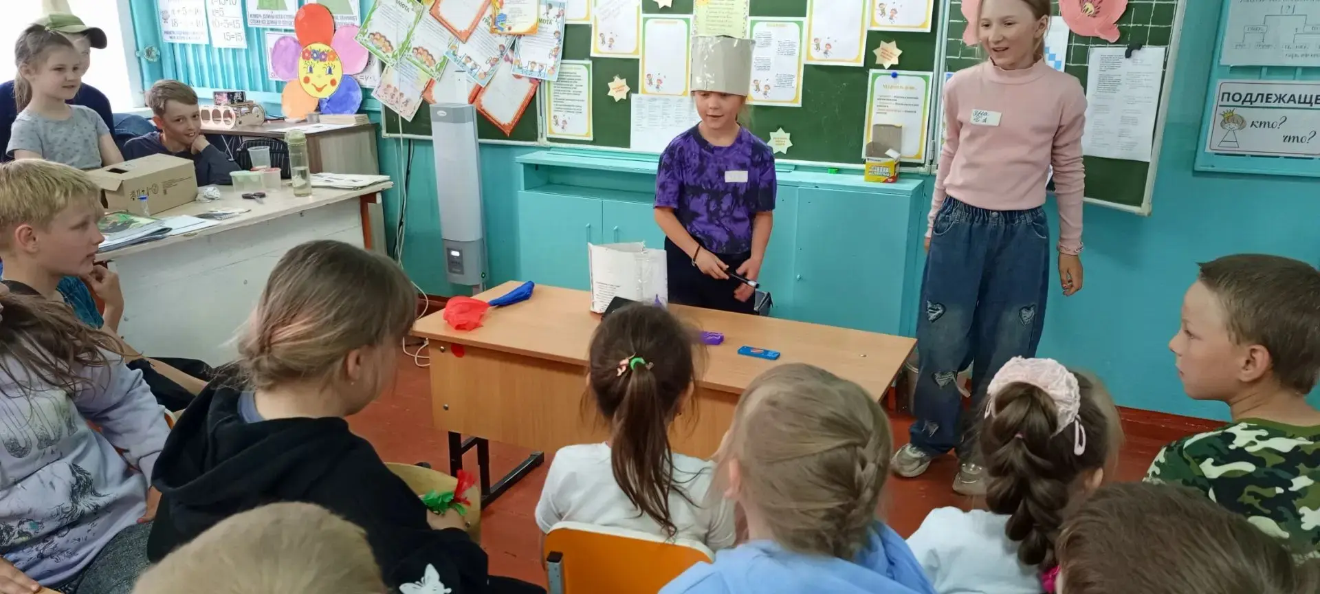 Четырнадцатый день в нашем лагере - "День Нептуна"

19 июня в нашем лагере царила настоящая морская 