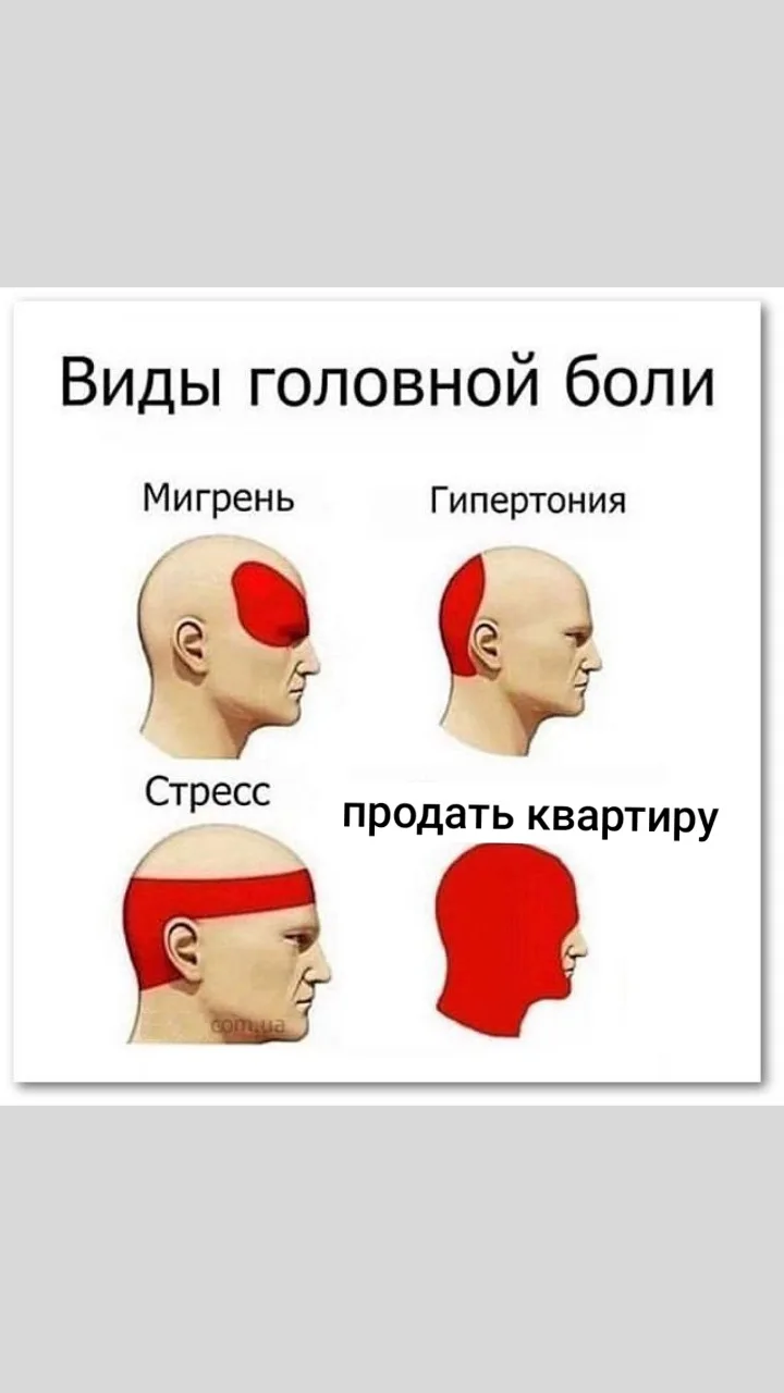 Есть 4 вида головной боли. 
Три из них лечат врачи. 
Четвёртую вылечим мы 🤕

🩺 Мигрень? К невролог