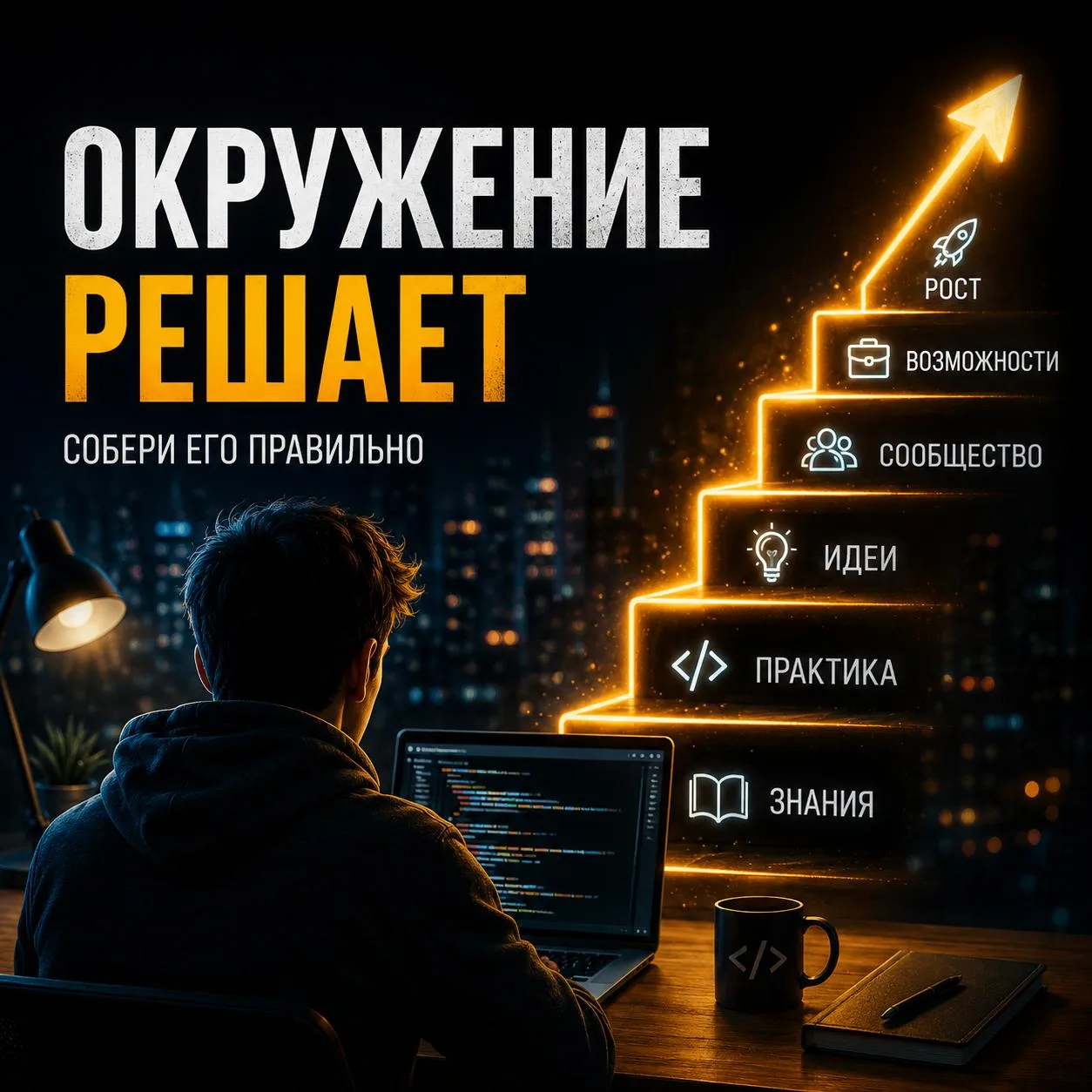 🔥 Хочешь быстрее расти в IT? Хватит учиться в одиночку

В IT прокачивается тот, кто каждый день вид