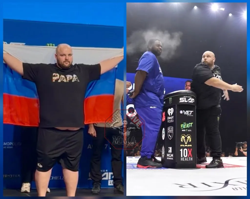 💥Вася Пельмень победил своего соперника на турнире Power Slap