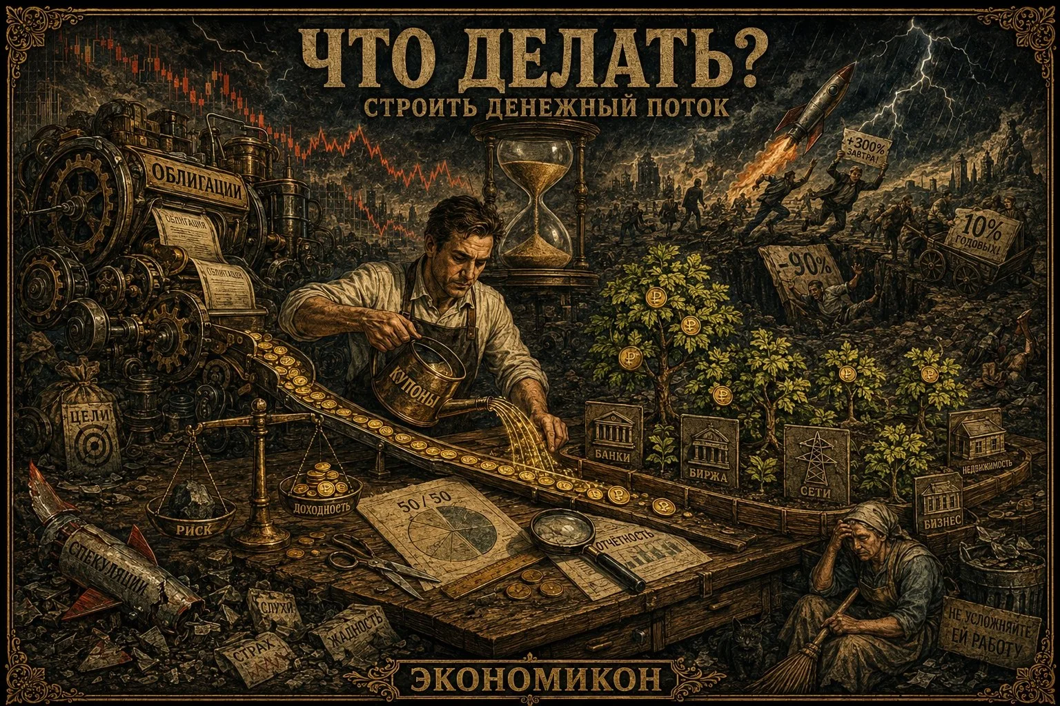 Рынок продолжает падение, апокалипсис близко, что делать?

Часть 2 из 2-х

Кто не читал первую часть