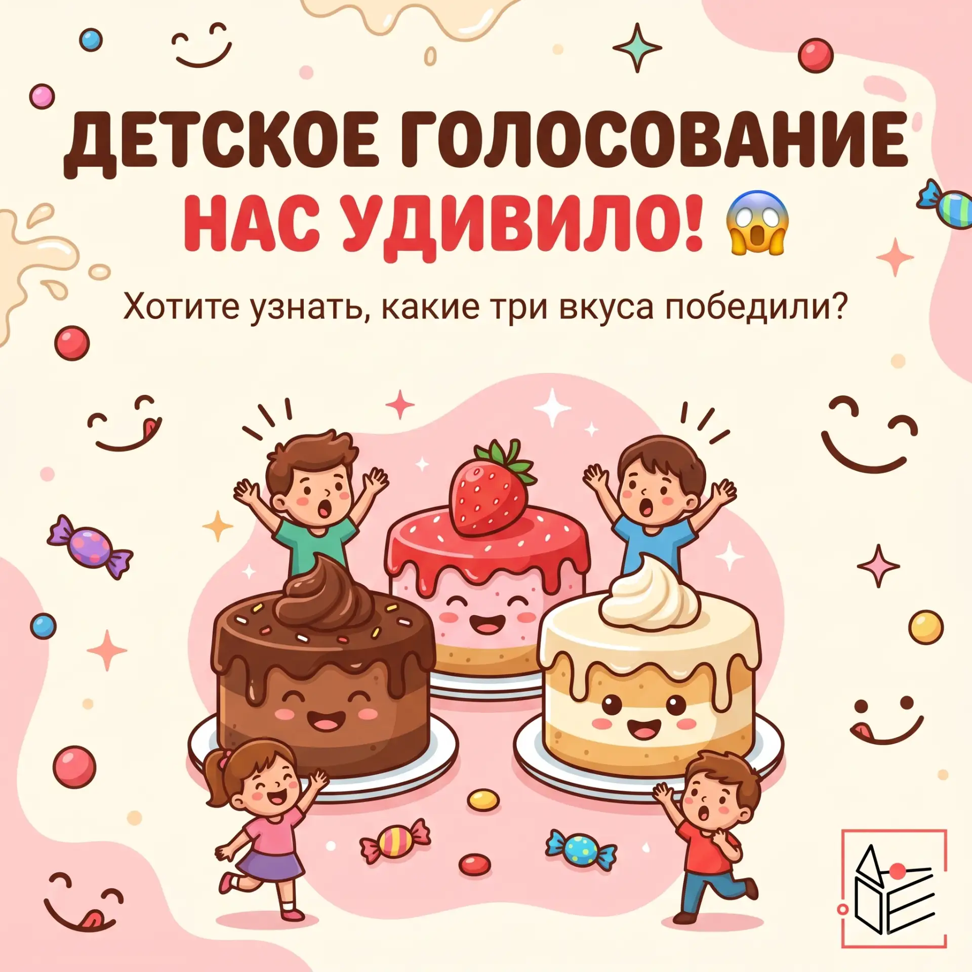 Дети в наших кафе-партнёрах этим месяцем голосовали так, что мы были в полном восторге! 😲

Хотите п