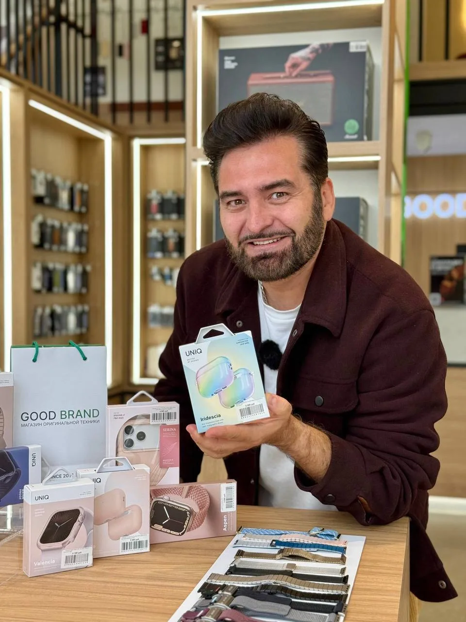 Большой выбор аксессуаров Uniq в наличии в GOOD BRAND 😍

Ремешки для Apple Watch — от 4.290₽
Чехлы 