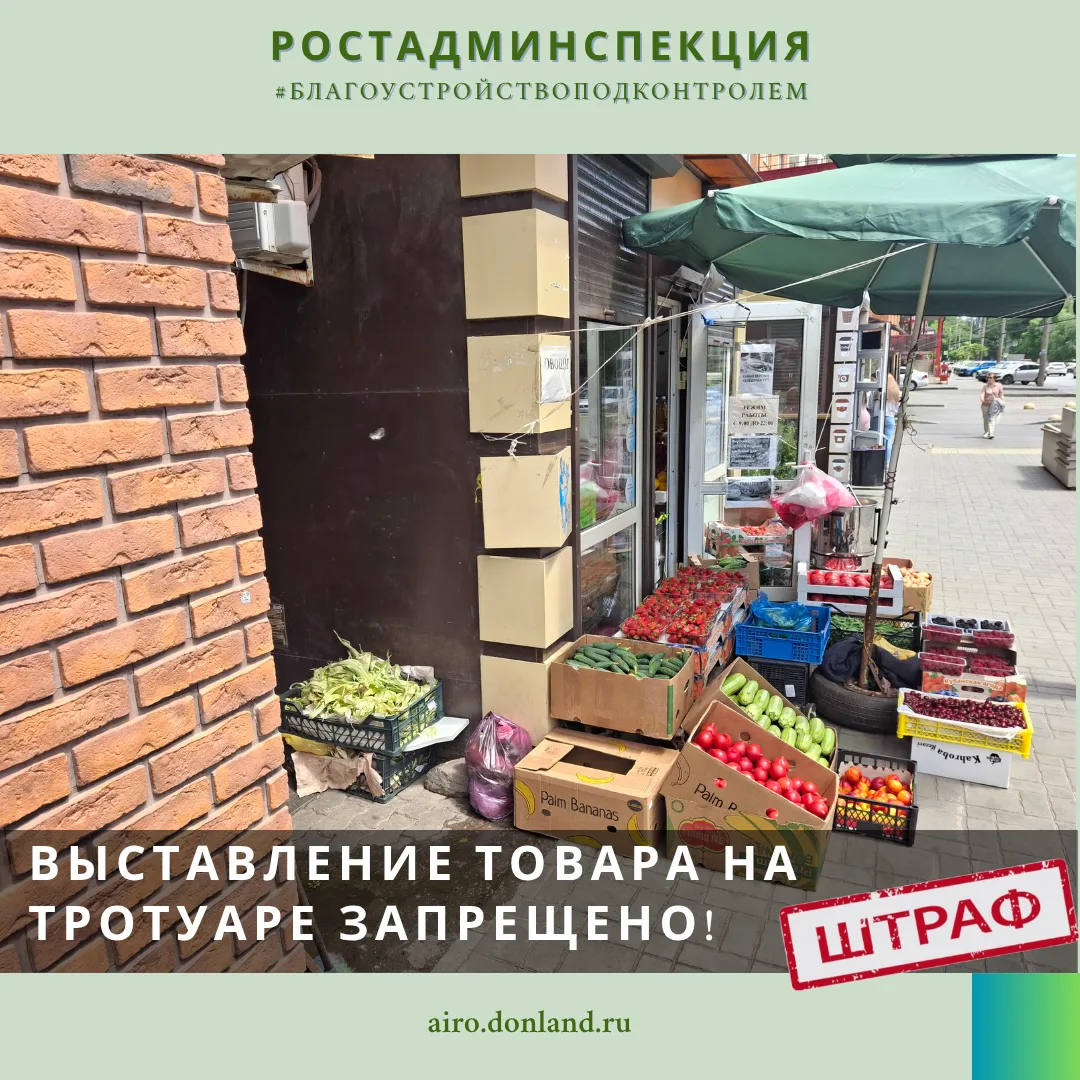 В соответствии с Правилами благоустройства Ростова-на-Дону, на территории города строго запрещается 