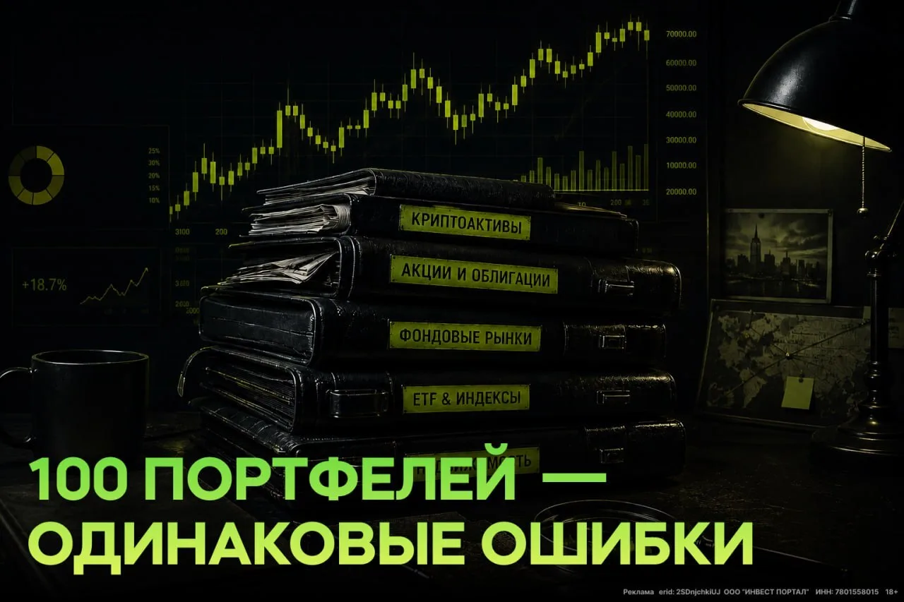 📊 Аналитики IF+ разобрали 100 инвестиционных портфелей — и нашли одни и те же ошибки

Недавно мы пр