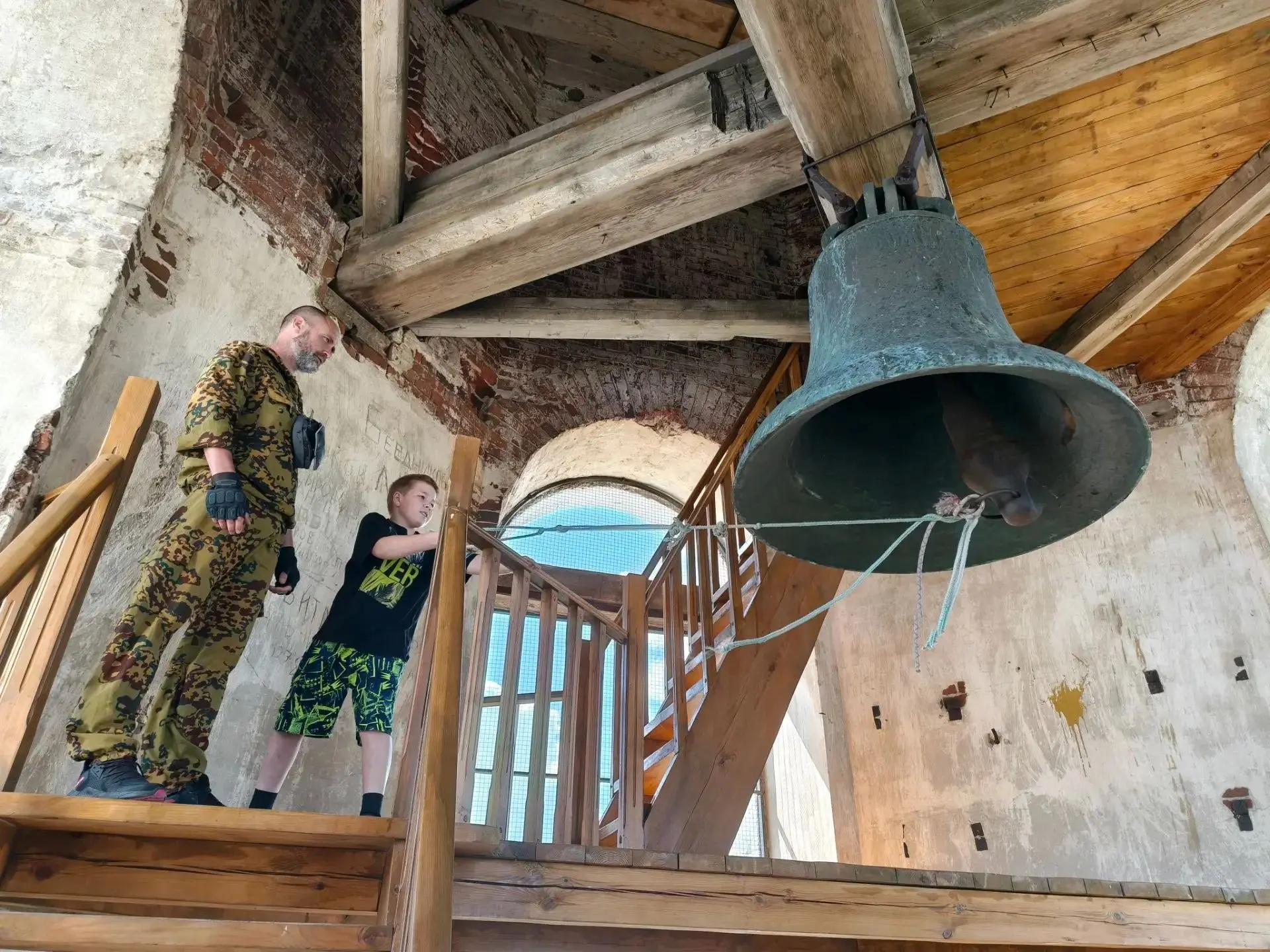 В рамках Агроэкскурсий ребята групп кратковременного пребывания побывали в с. Порецкое, где поднялис