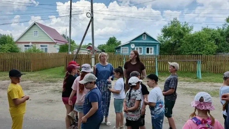 🇷🇺В преддверии Дня России ребята из пришкольного лагеря «Бригантина» приняли участие во Всероссийс