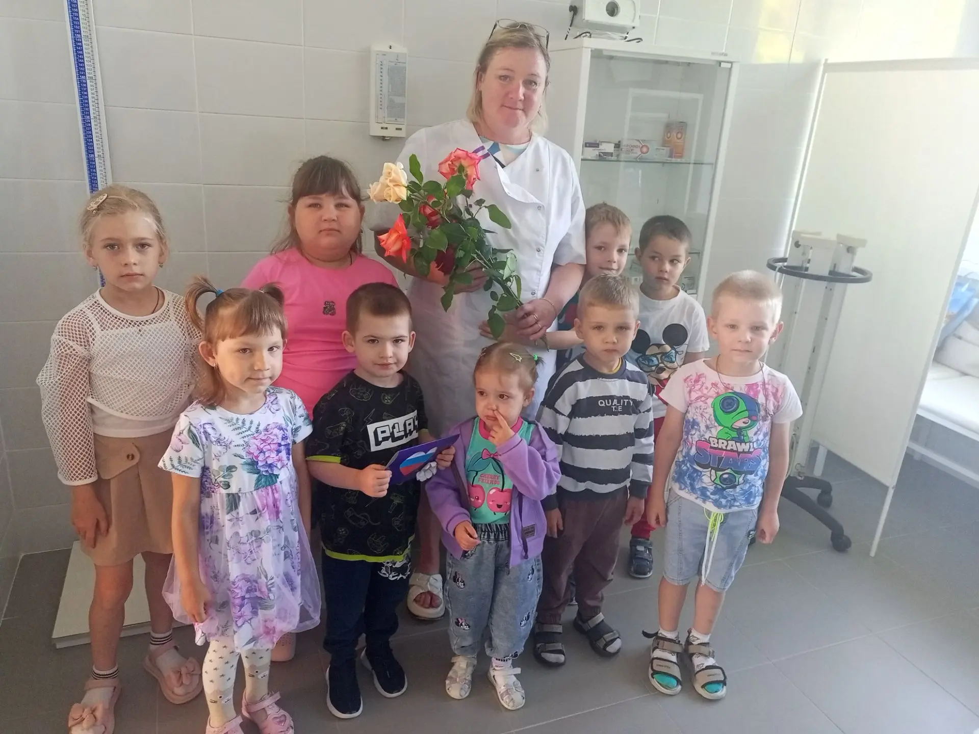 В честь Дня медицинского работника наши воспитанники устроили настоящий сюрприз для нашей дорогой Св