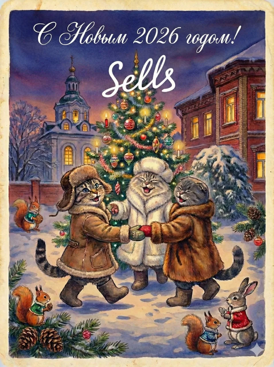 Поздравляем вас с наступающим Новым 2026 годом! 🎄

Благодарим за доверие и сотрудничество в уходяще