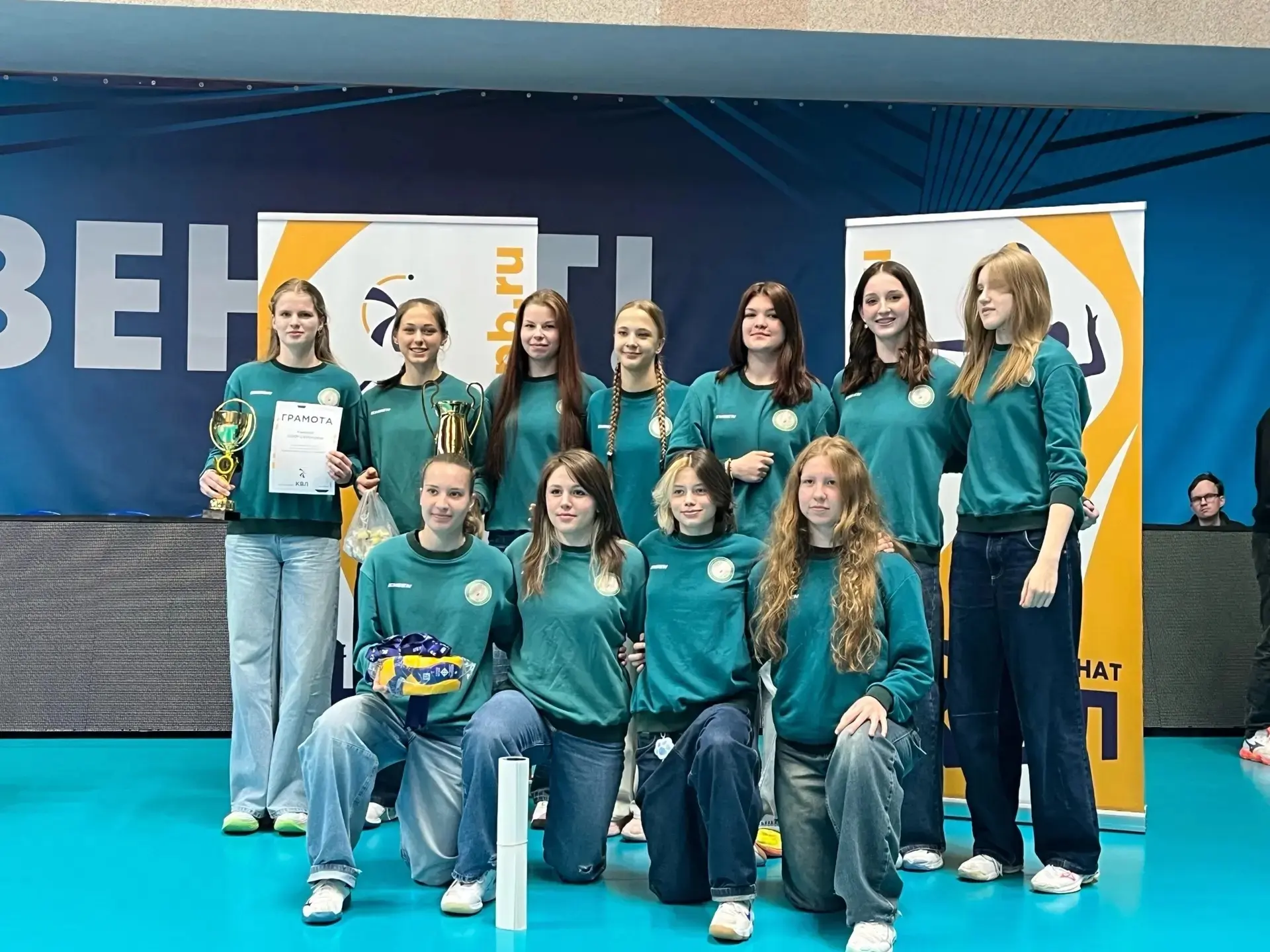 Новости отделения волейбола🏐🏐🏐

Команда девушек СШОР им .В.Коренькова участвовала в Чемпионате КВ