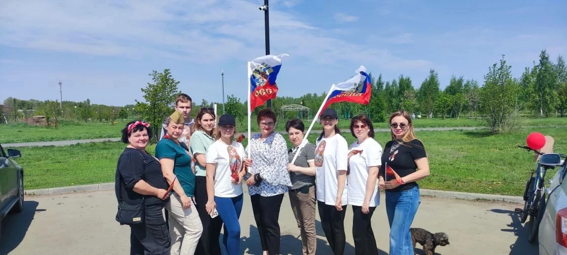 Участие сотрудников детского сада в велопробеге, посвященном  9 мая, - это прекрасный пример того, к