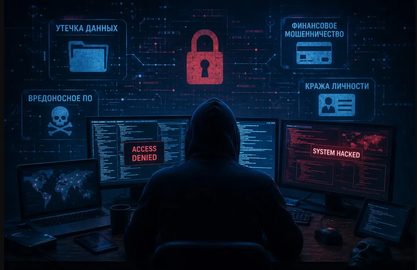 ⚠️Внимание: IT-преступления — это не безобидные действия в интернете, а серьёзные нарушения закона.
