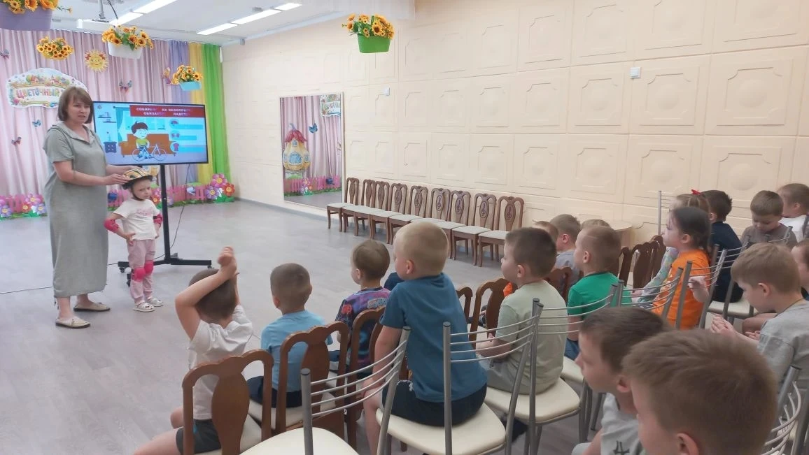 🤝🚦Сегодняшний день в Скворушке был приурочен к всемирному Дню велосипеда, а также к широкомасштабн