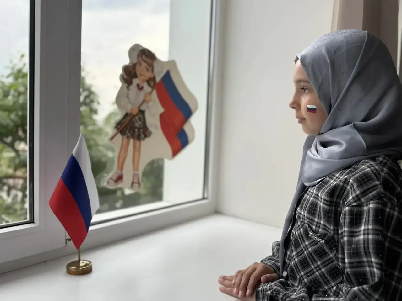 В преддверии Дня России МКОУ "Муцалаульская  СОШ 1 им. А.Я. Абдуллаева" с гордостью присоединилась к
