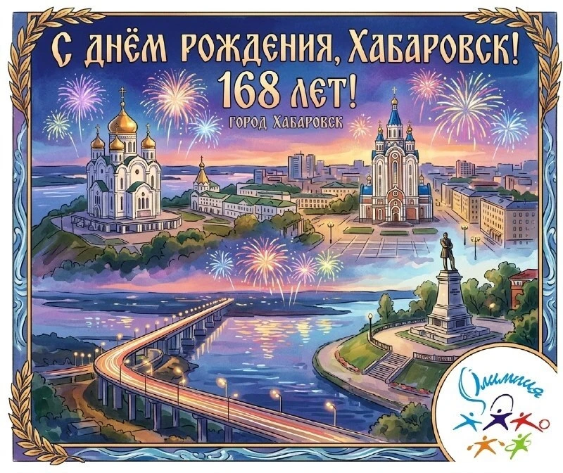 Дорогие жители Хабаровска!

Спортивная школа «Олимпия» присоединяется к поздравлениям с Днём города.