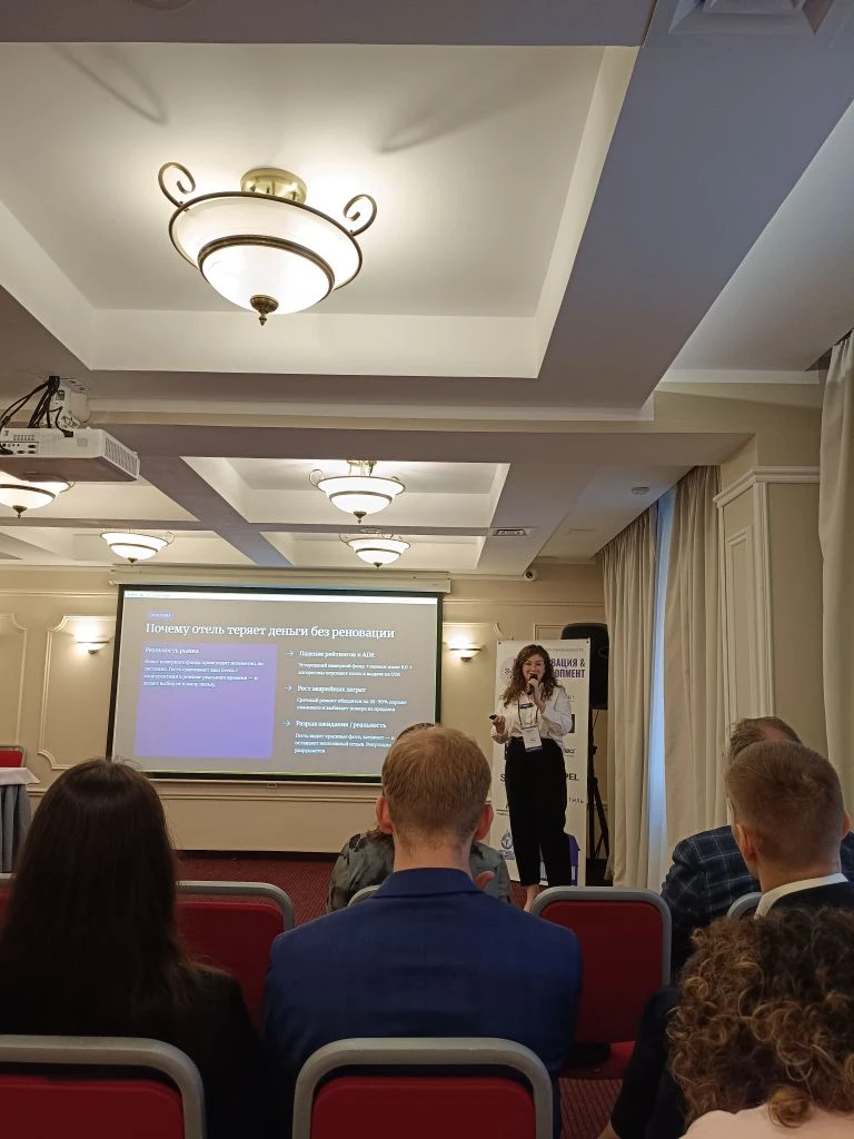 О реновации отеля, как возможности заработать рассказала Ольга Бутова, управляющий отеля 50|60 (Омск