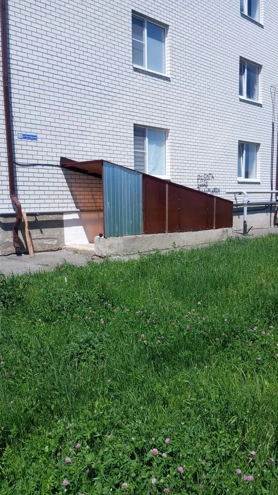 Ремонт навеса при входе в подвал чистопрудная1/1