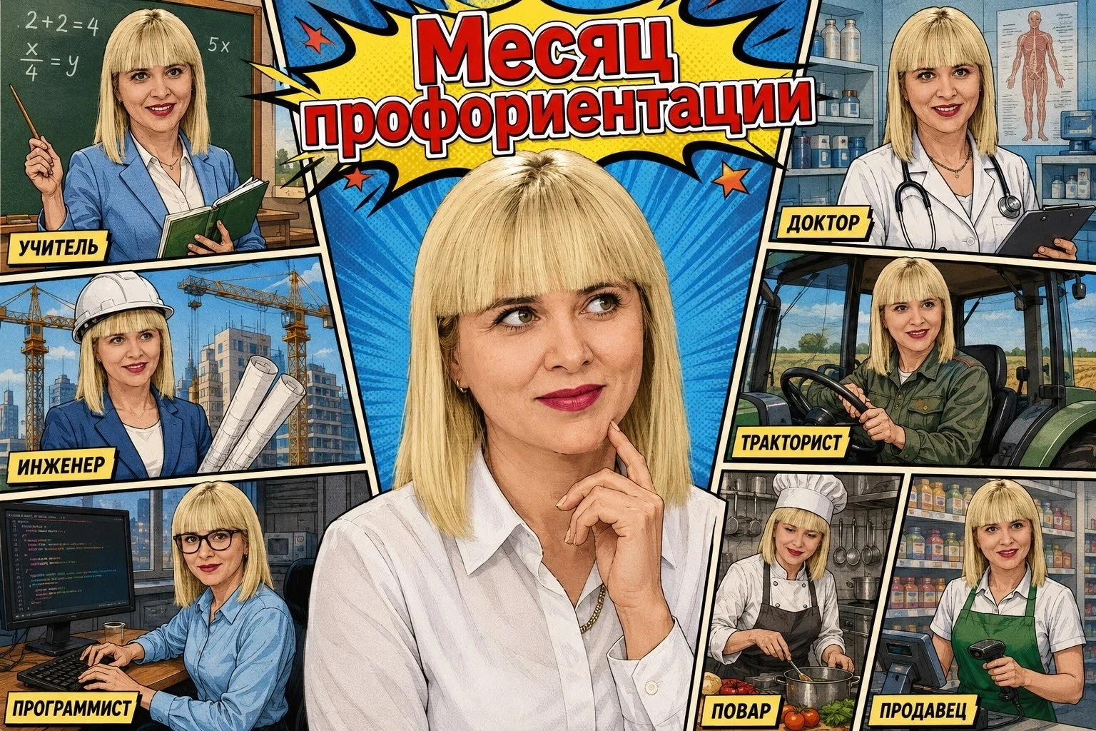 💜💙💚  Помечтаем? 
Что бы мы хотели увидеть в рамках «месяца профориентации»...

🔹Представьте: шко