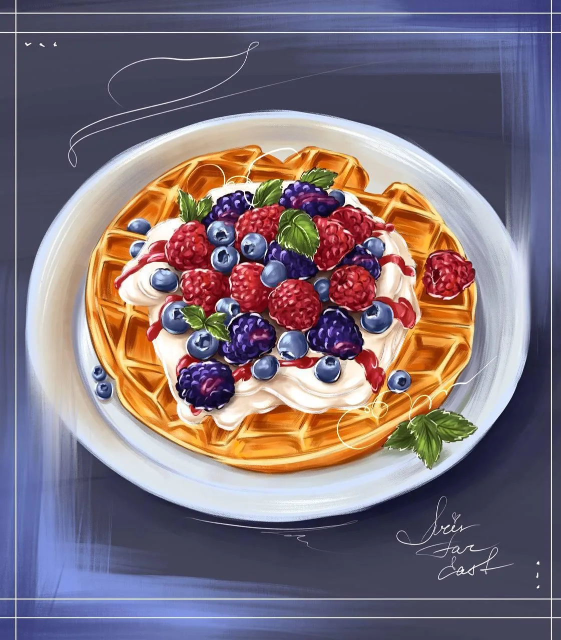 Вечернее вдохновение для вас 🎨

И напоминание, что вы можете попробовать так же любой наш курс за 1