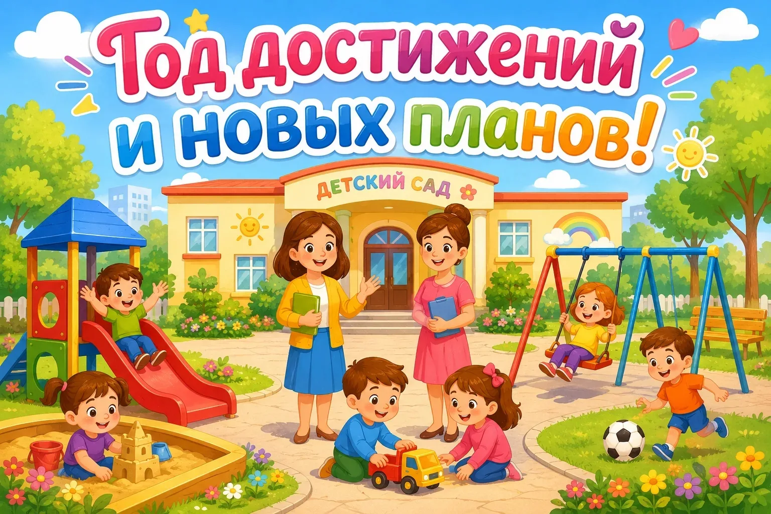 Сегодня в нашем детском саду состоялся итоговый педагогический совет, на котором были подведены глав