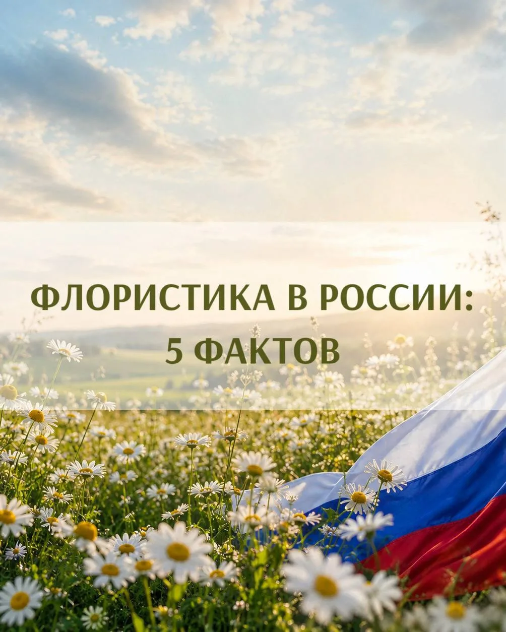 Вы точно этого не знали: 5 фактов о флористике в России🇷🇺
Скоро День России — и это ещё один краси