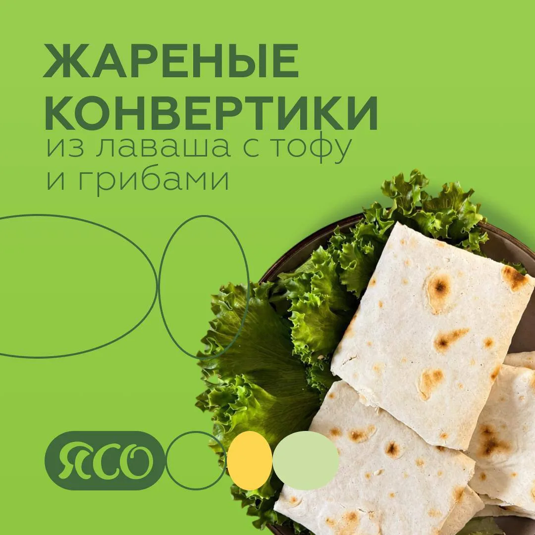 Жареные конвертики из лаваша с тофу и грибами
Хрустящие снаружи, сочные внутри — отличный вариант дл