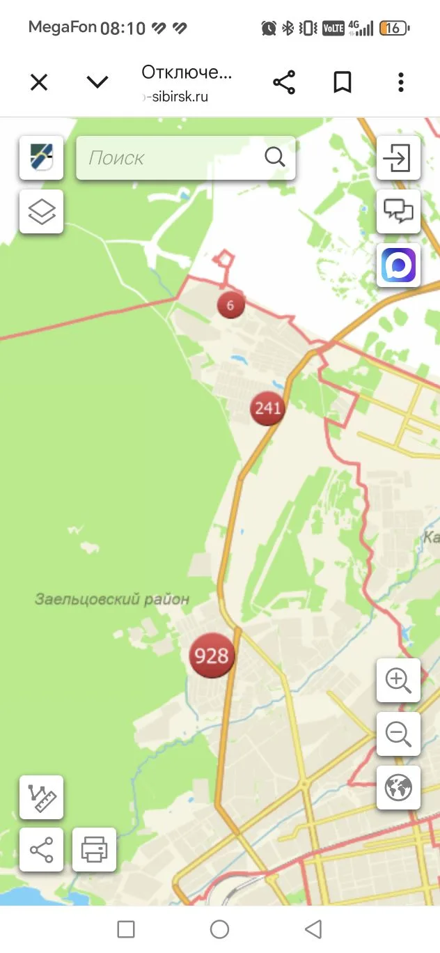 Частный сектор после грозы уже почти 12 часов без электричества.