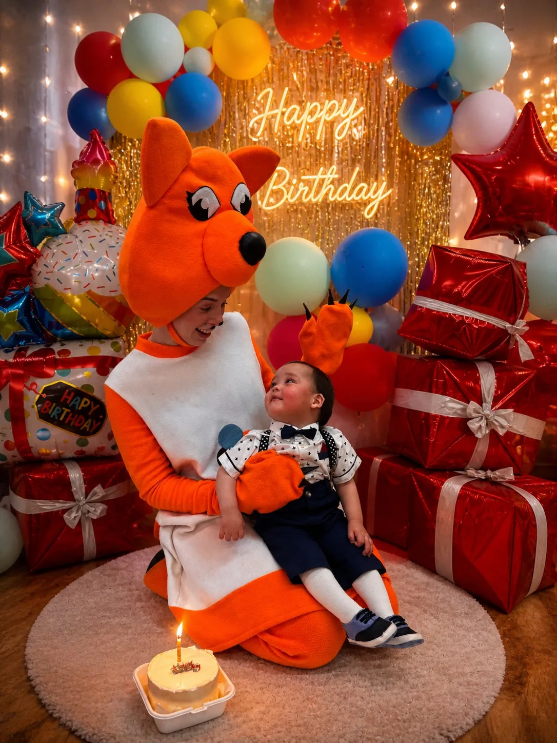 Годик нашему имениннику! 🥳🎁

Сегодня в нашем Доме ребенка праздничный переполох. Нашему воспитанни