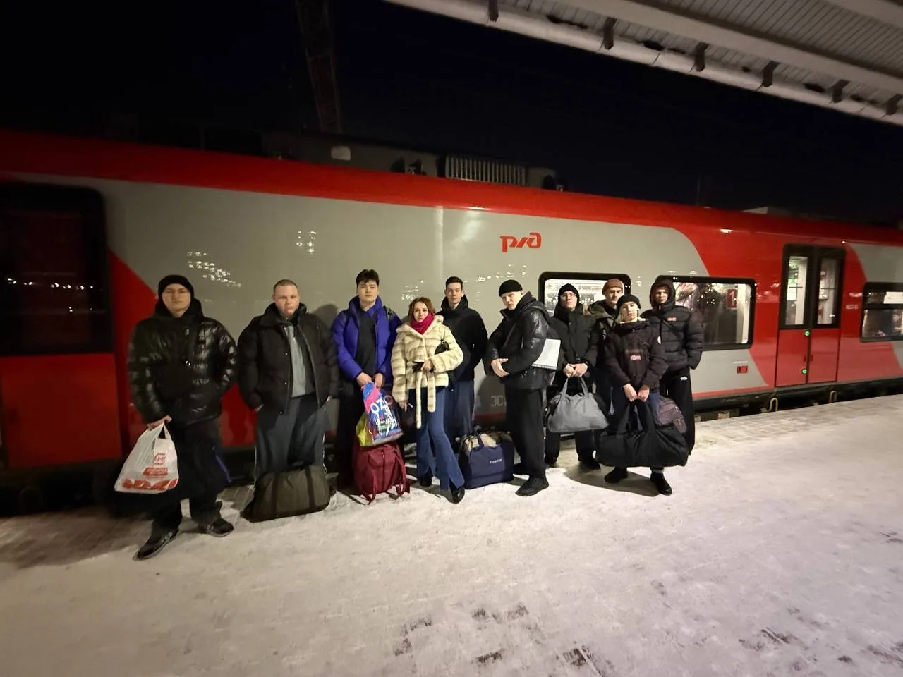 Студенты Машиностроительного отделения отправились на зимний этап Всероссийского студенческого произ