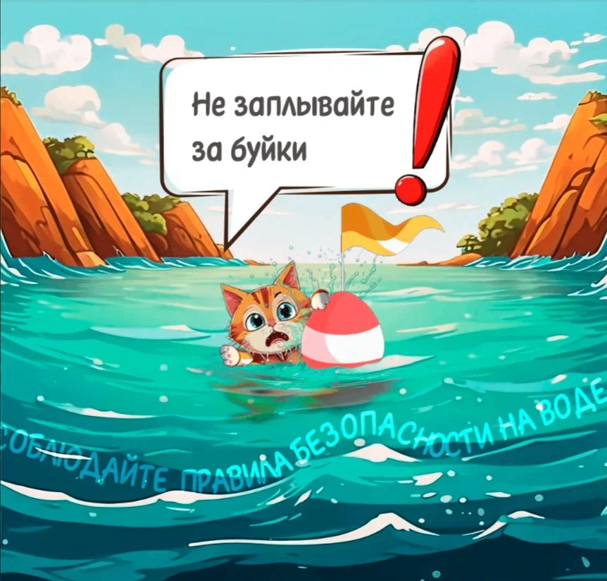 Правила поведения на воде для детей