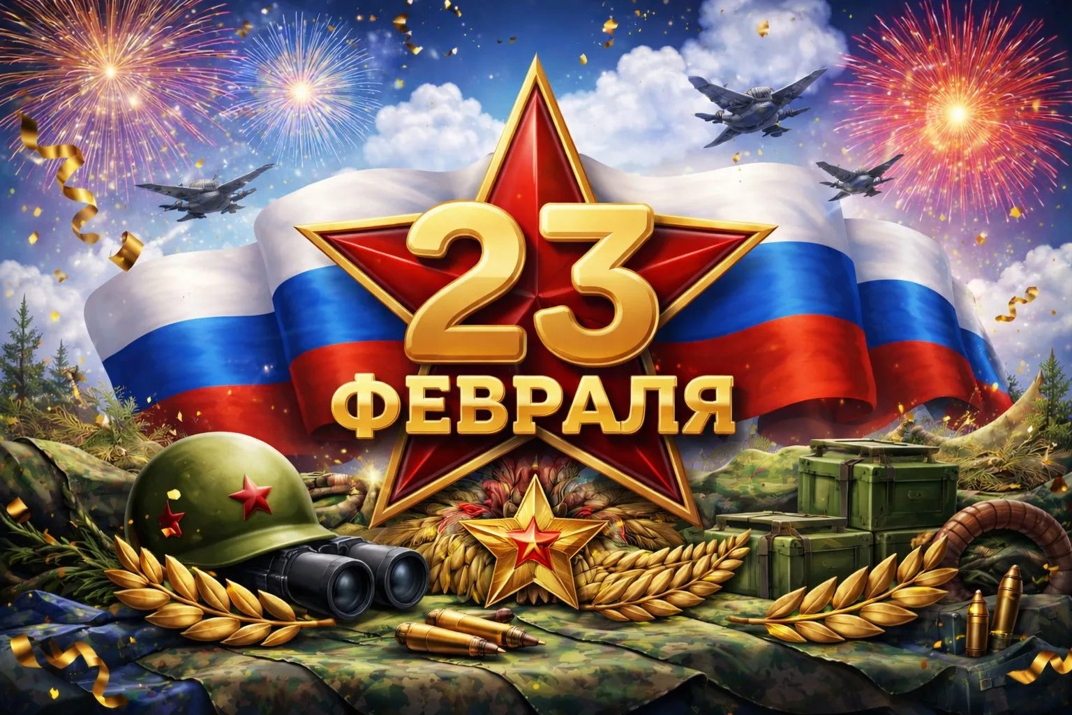 23 февраля — День защитника Отечества. Этот праздник воплощает в себе вековые традиции воинской добл