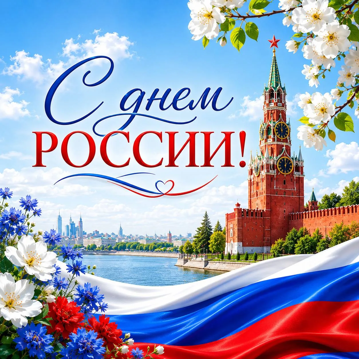 С Днём России!🇷🇺

Страна начинается не только с карты и границ. Она начинается с семьи, школы, род