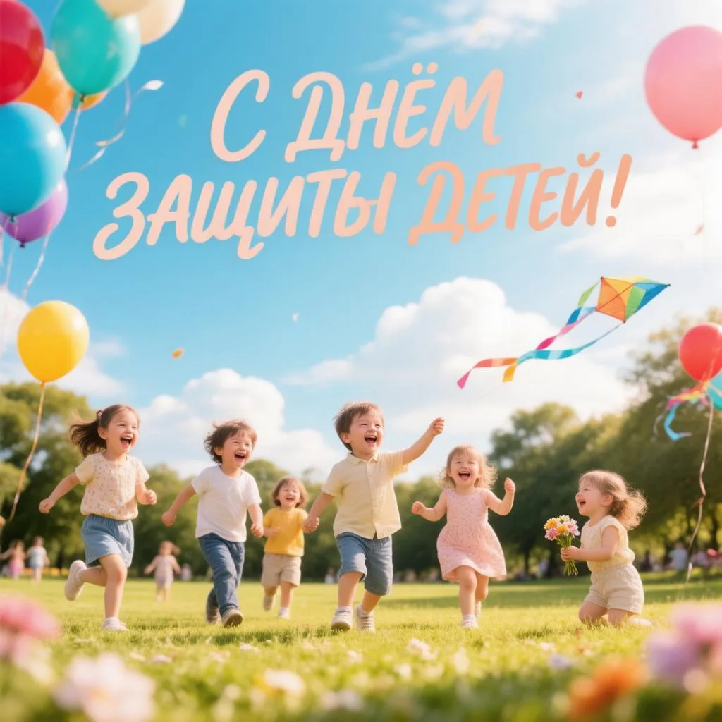 **С Днём защиты детей!**
Пусть детство каждого ребёнка будет наполнено светом, теплом и радостью. Же