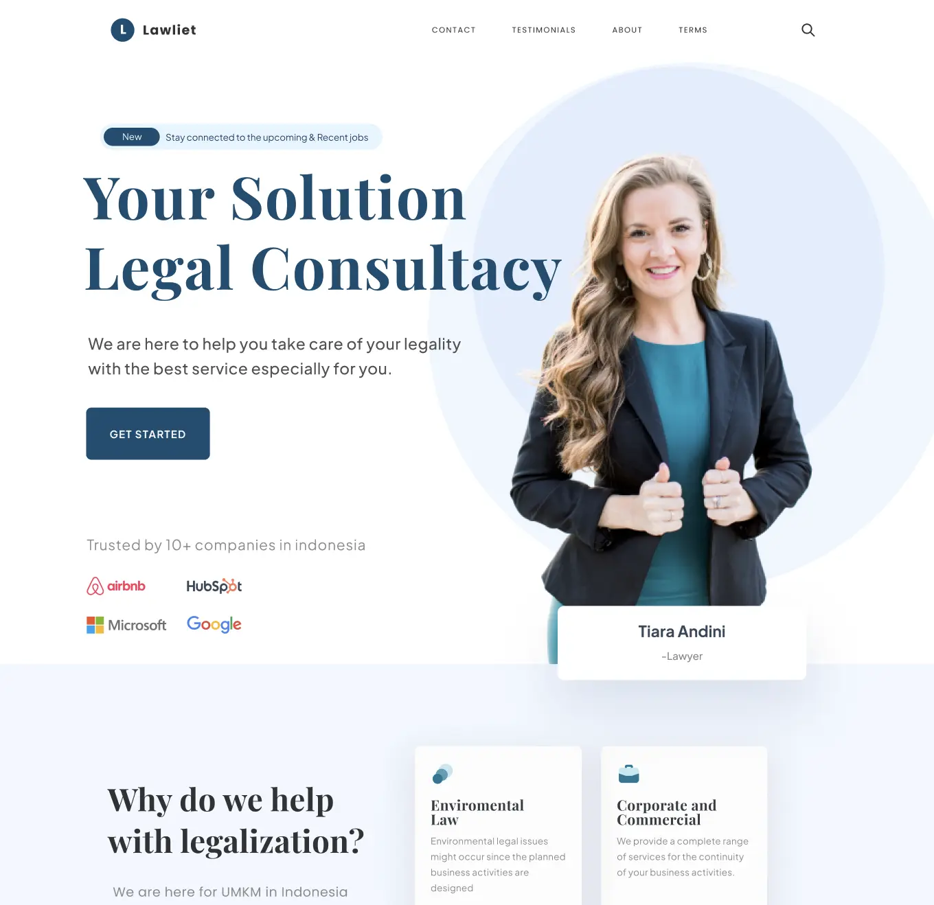 Landing page - Юрист

Тематика: #Юридические_услуги
Формат сайта: #Landing_page 

Ссылка: Скачать ша