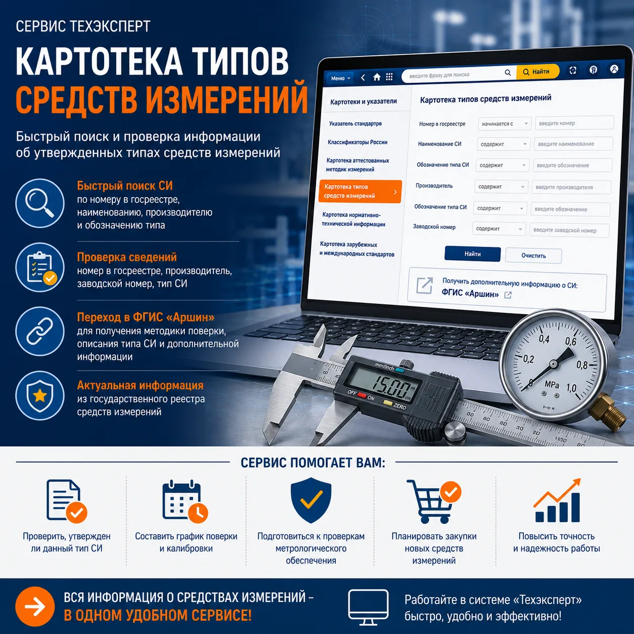 📏 Как быстро проверить тип средства измерений?

Перед поверкой, закупкой или проверкой метрологичес