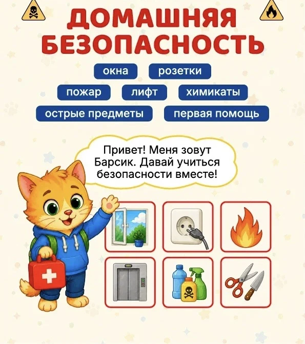 🏠 Безопасный дом: повторяем главные правила!

Уважаемые родители и обучающиеся! Лето — время канику