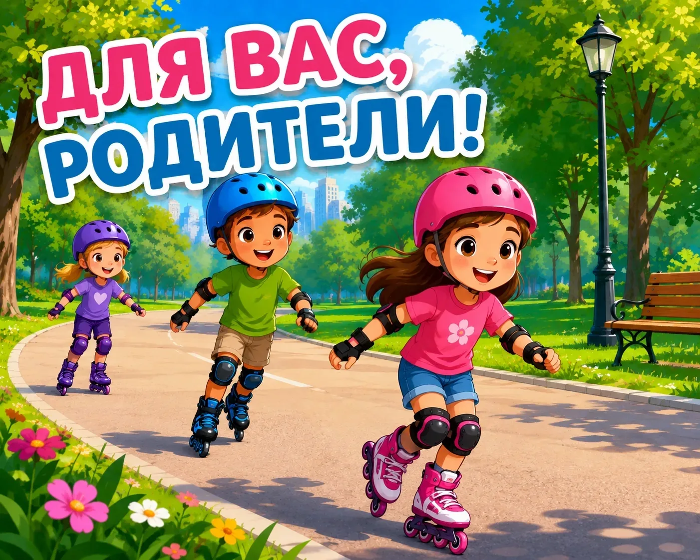 🛼 Для вас, родители!

Катание на роликах — это не только увлекательное развлечение, но и отличный с