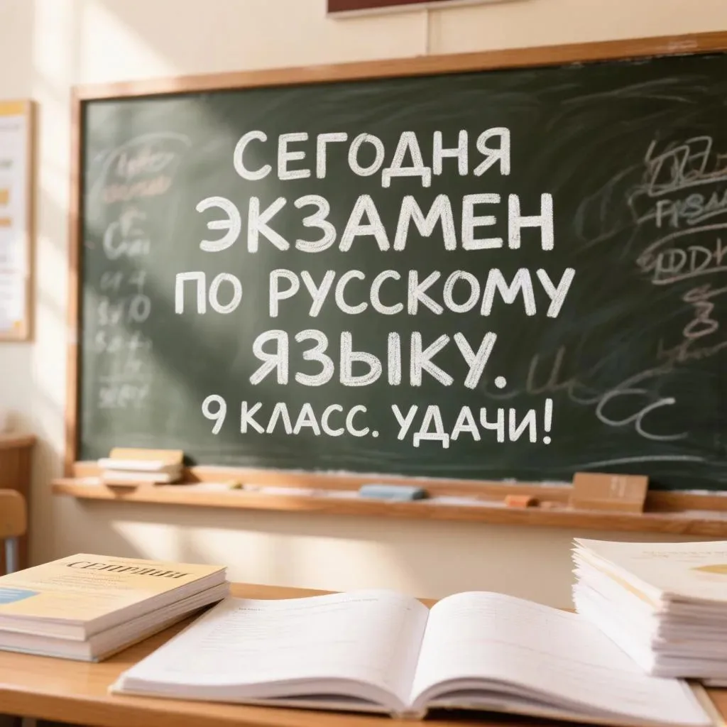Сегодня у наших девятиклассников жаркий день: они пишут второй обязательный экзамен по русскому язык