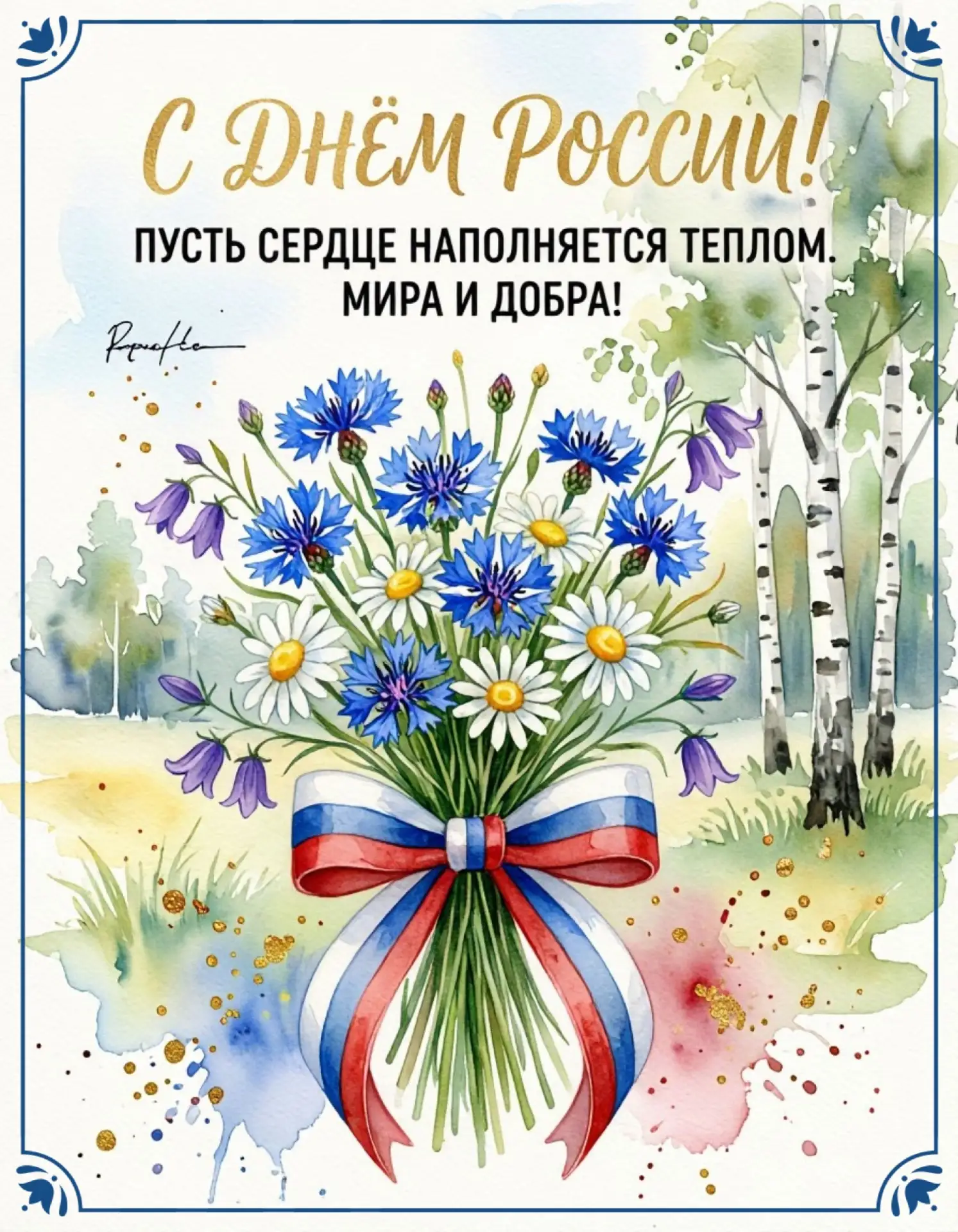 От всего сердца, поздравляем с главным государственным праздником нашей Родины — Днём России!🇷🇺
Ос