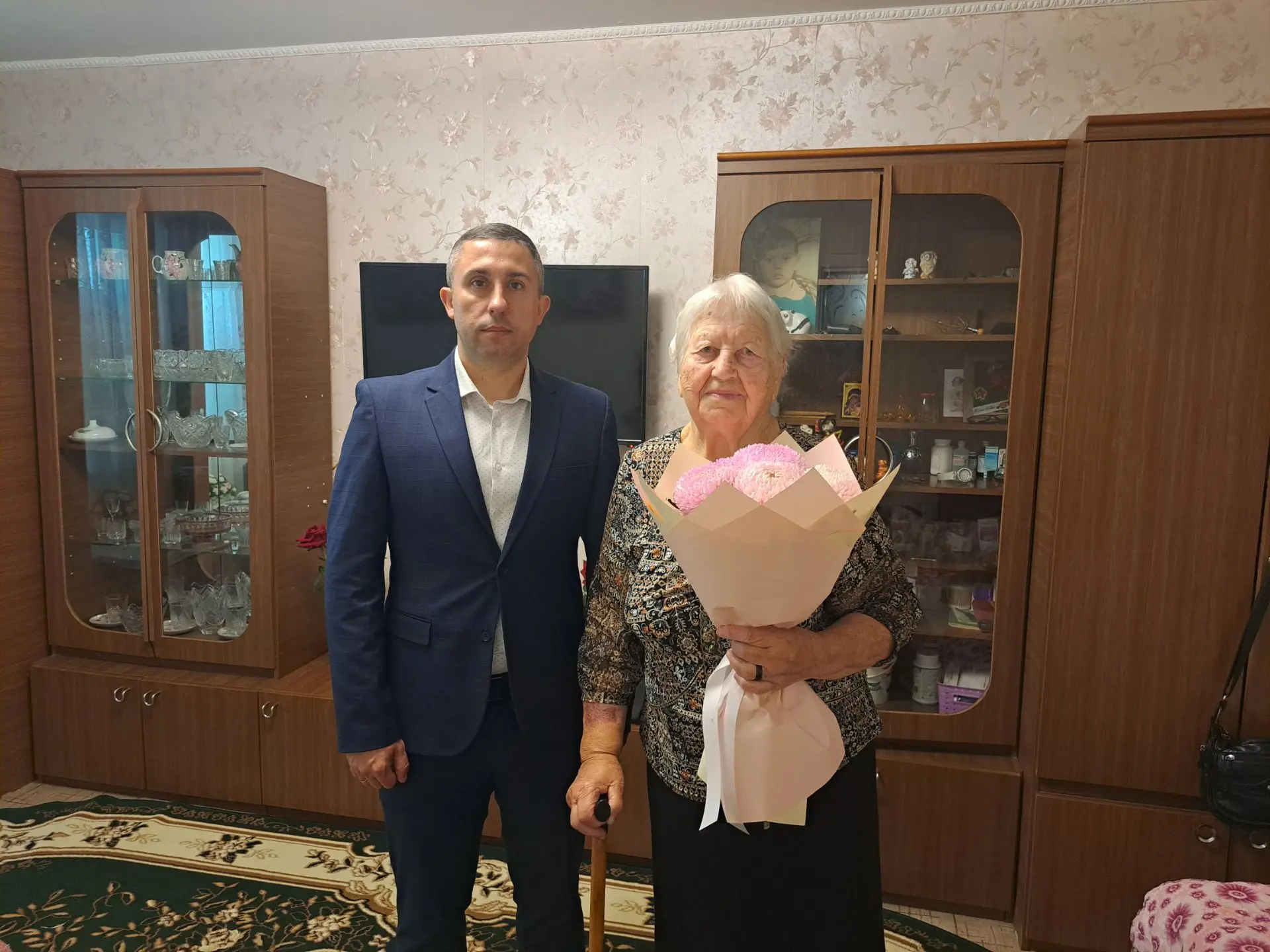 Сегодня, 22 июня, побывал в гостях у Корнейчук Марии Трофимовны. 

Мария Трофимовна празднует юбилей