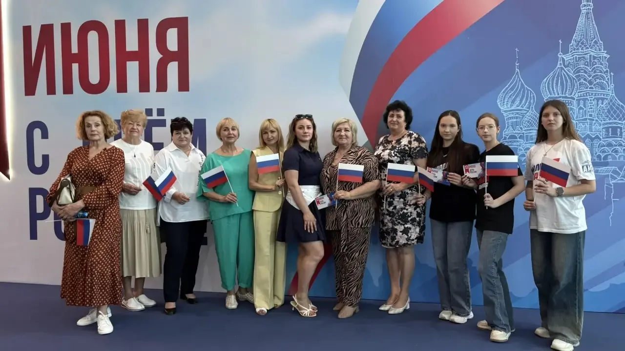 🇷🇺12 июня в рамках празднования Дня России в музыкальном театре Краснодарского творческого объедин
