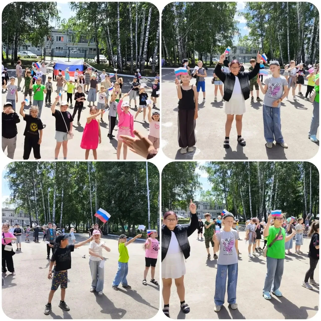 📍 9️⃣ день в нашем лагере прошёл под названием " День России".
В этот день программа была насыщена 