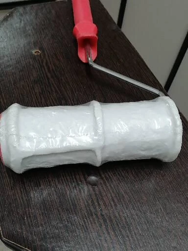 Валик фактурный с узором для создания декоративных эффектов на штукатурках и фактурных красках. Инст